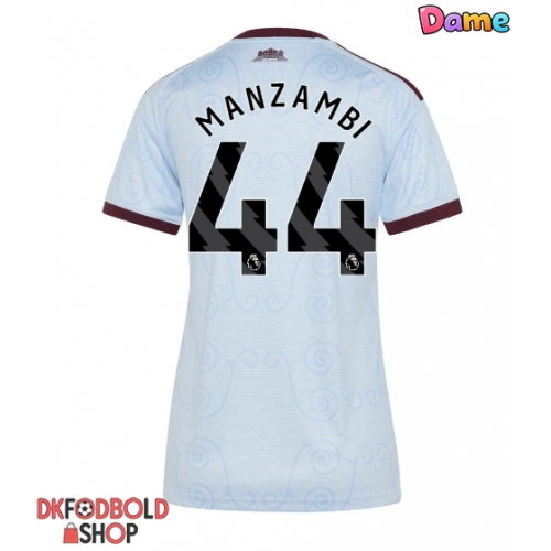 Aston Villa Johan Manzambi #44 Tredje trøje Dame 2026-27 Kort ærmer